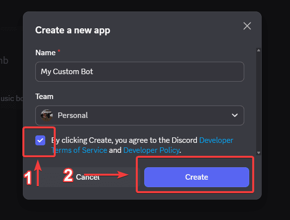 Create Application