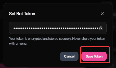 Save Token