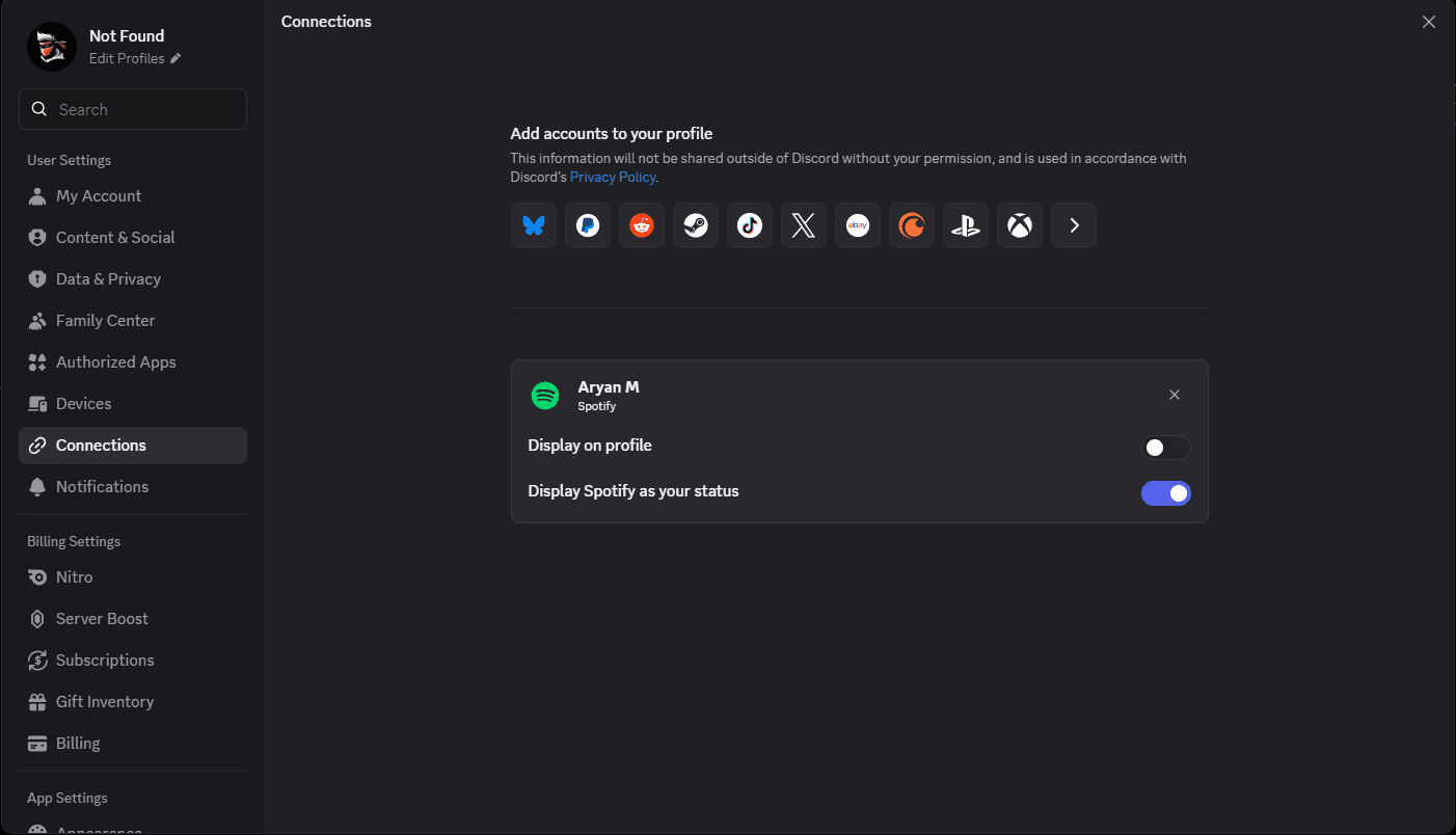 Diva Music Profile Page